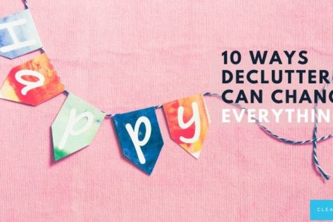 10+ surprisingly colorful benefits of decluttering revealed