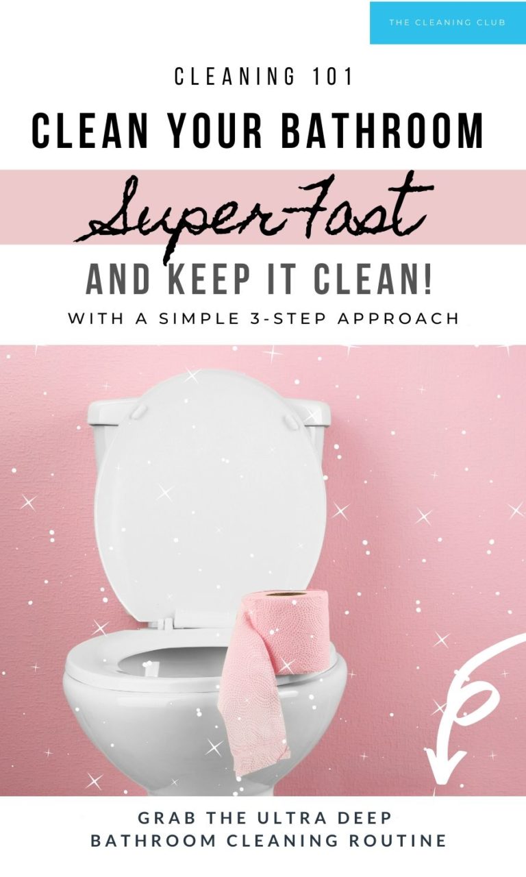 How To Deep Clean Your Dirty Bathroom Fast (And Keep It