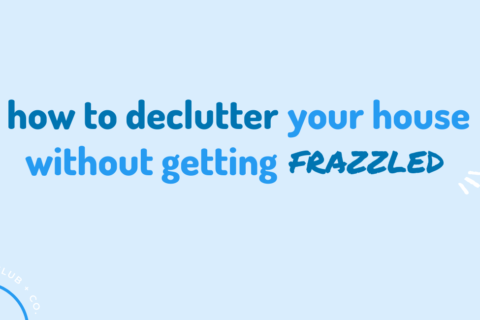 THIS is how you declutter your house WITHOUT getting overwhelmed!