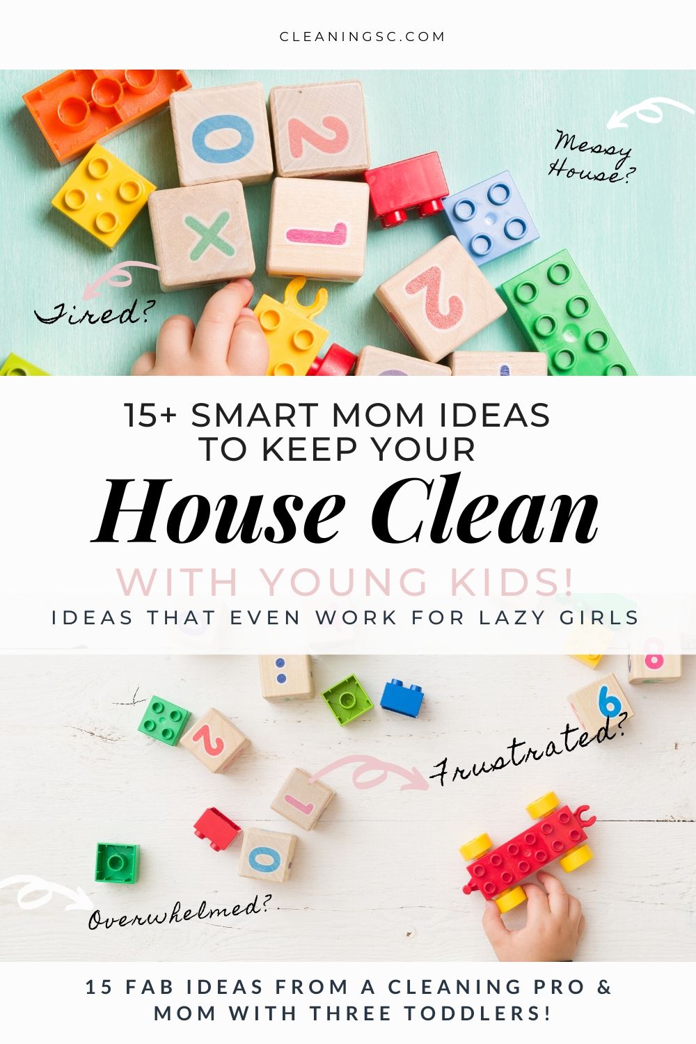 17+ Smart Mom Hacks To Keep Your House Clean With Kids » 🙌 House ...