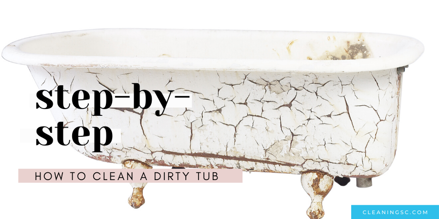 How To Clean A Very Dirty Bathtub, How To Remove Mildew Stains From Bathtub